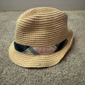Gymboree Straw Fedora, 12-24 Months